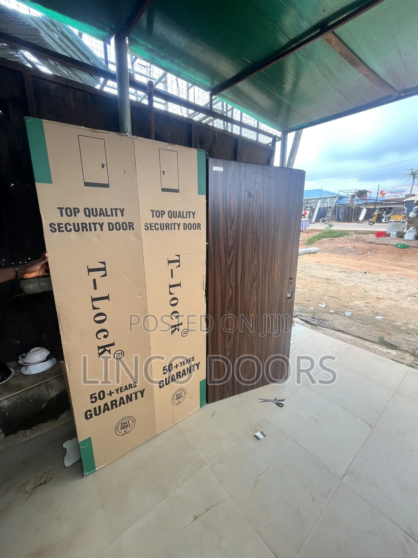 T Lock Security Door