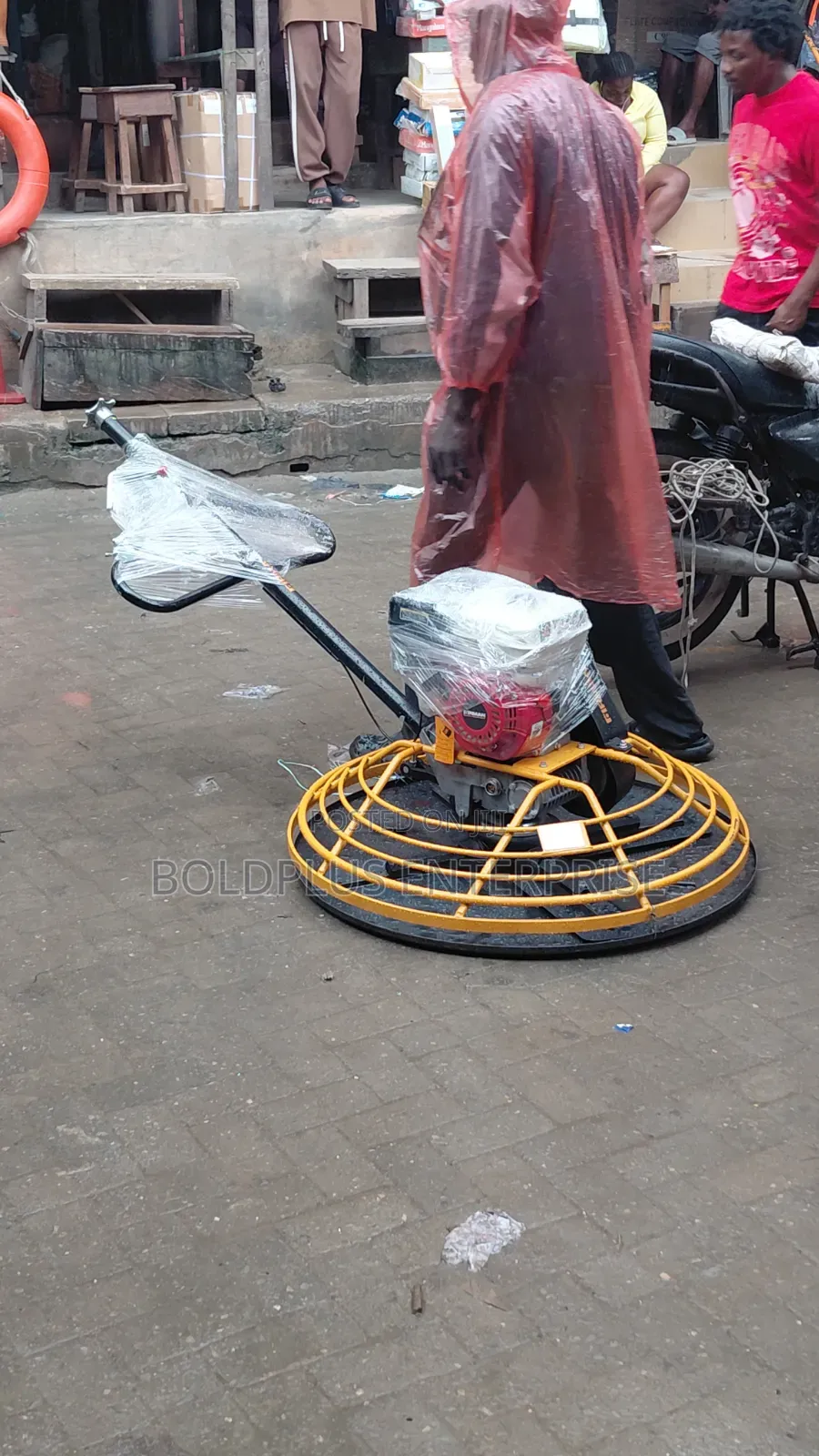 Gasoline 14 Inches Power Trowel Machine