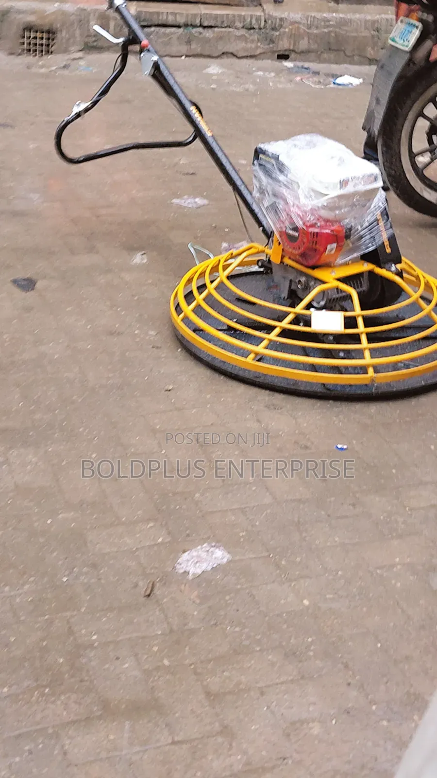 Gasoline 14 Inches Power Trowel Machine