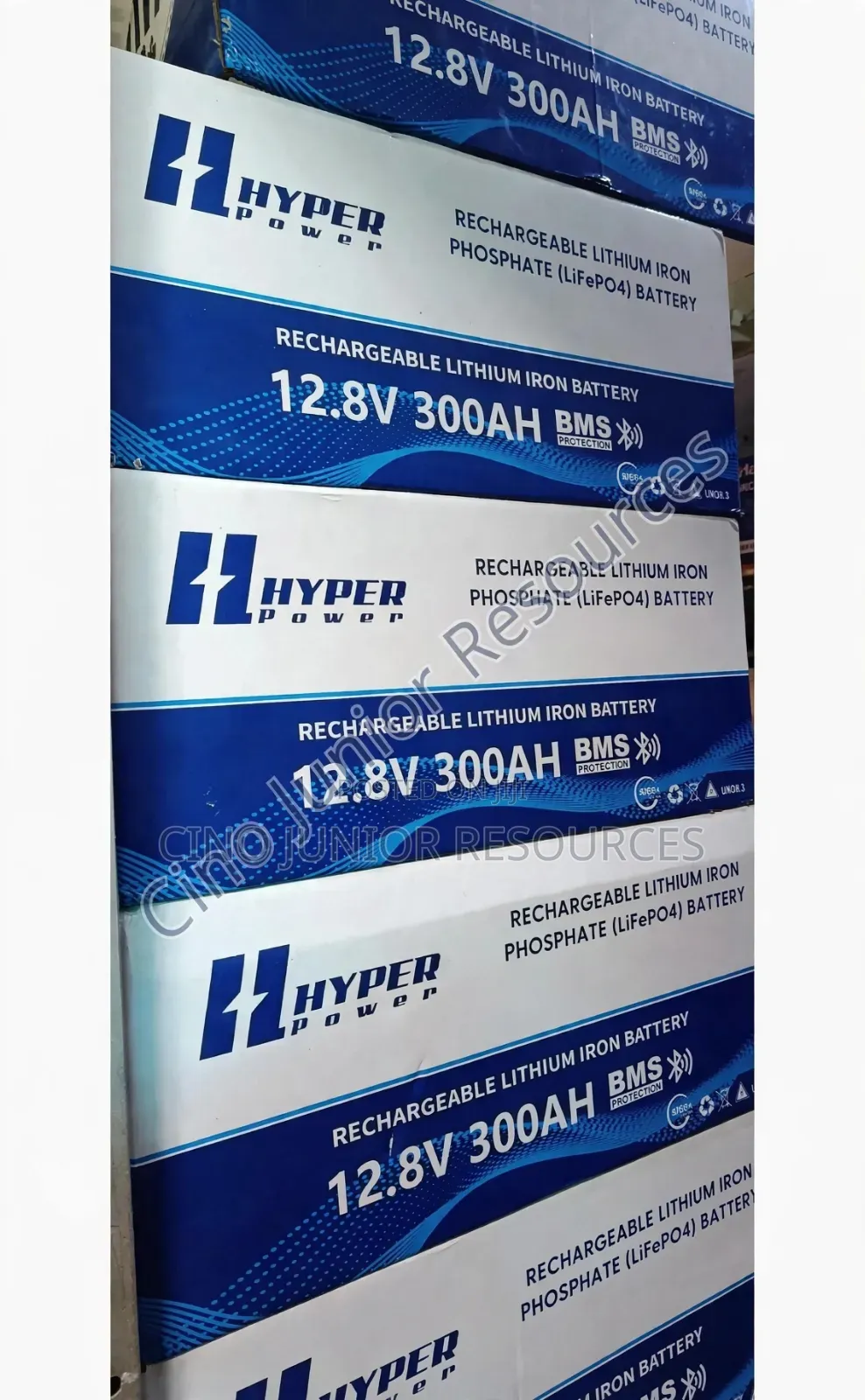 Hyper Power 12.8V 300Ah Deep-Cycle Lithium Iron Phosphate Battery