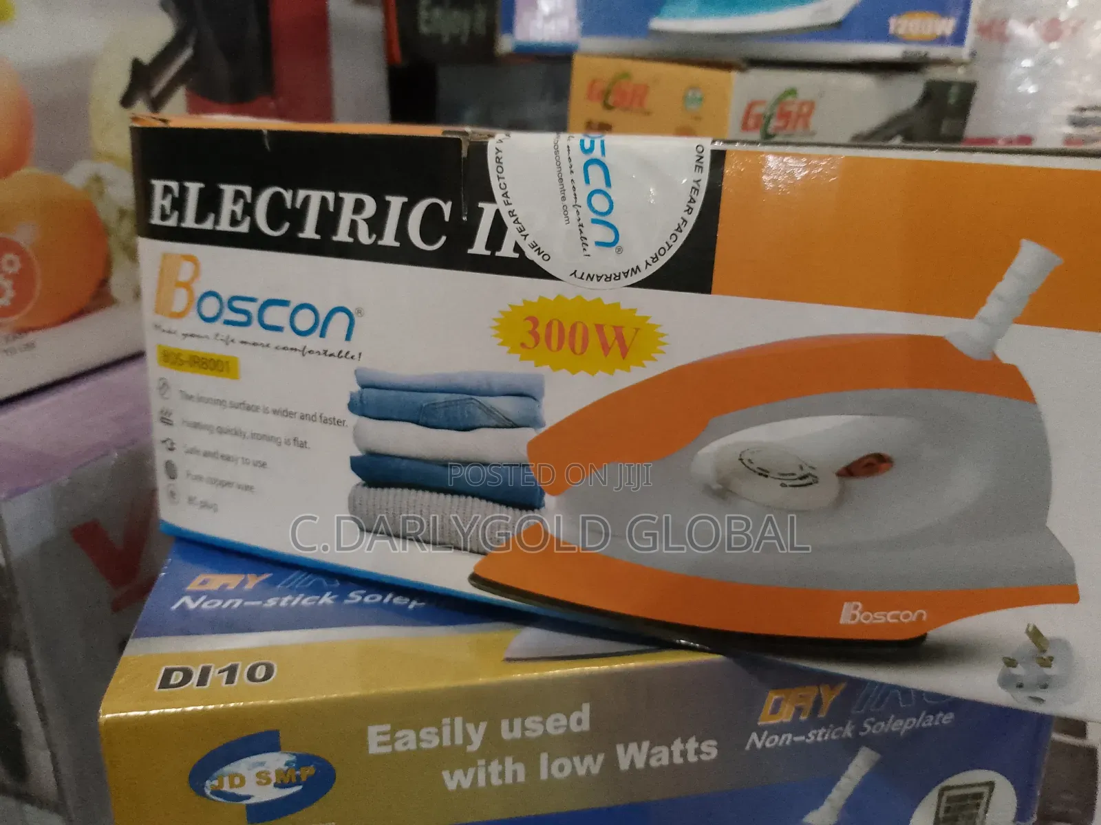 Boscon AC/Dc Pressing Iron