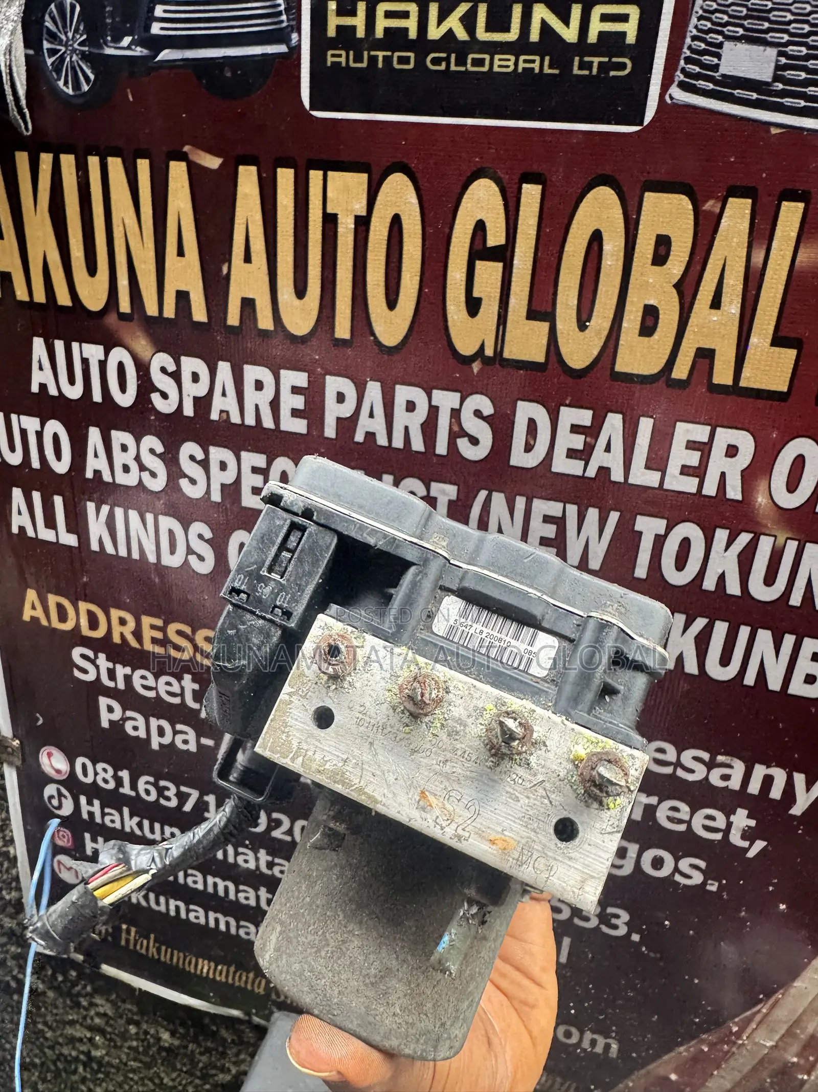 Toyota Venza ABS Unit – New Tokunbo Available Now