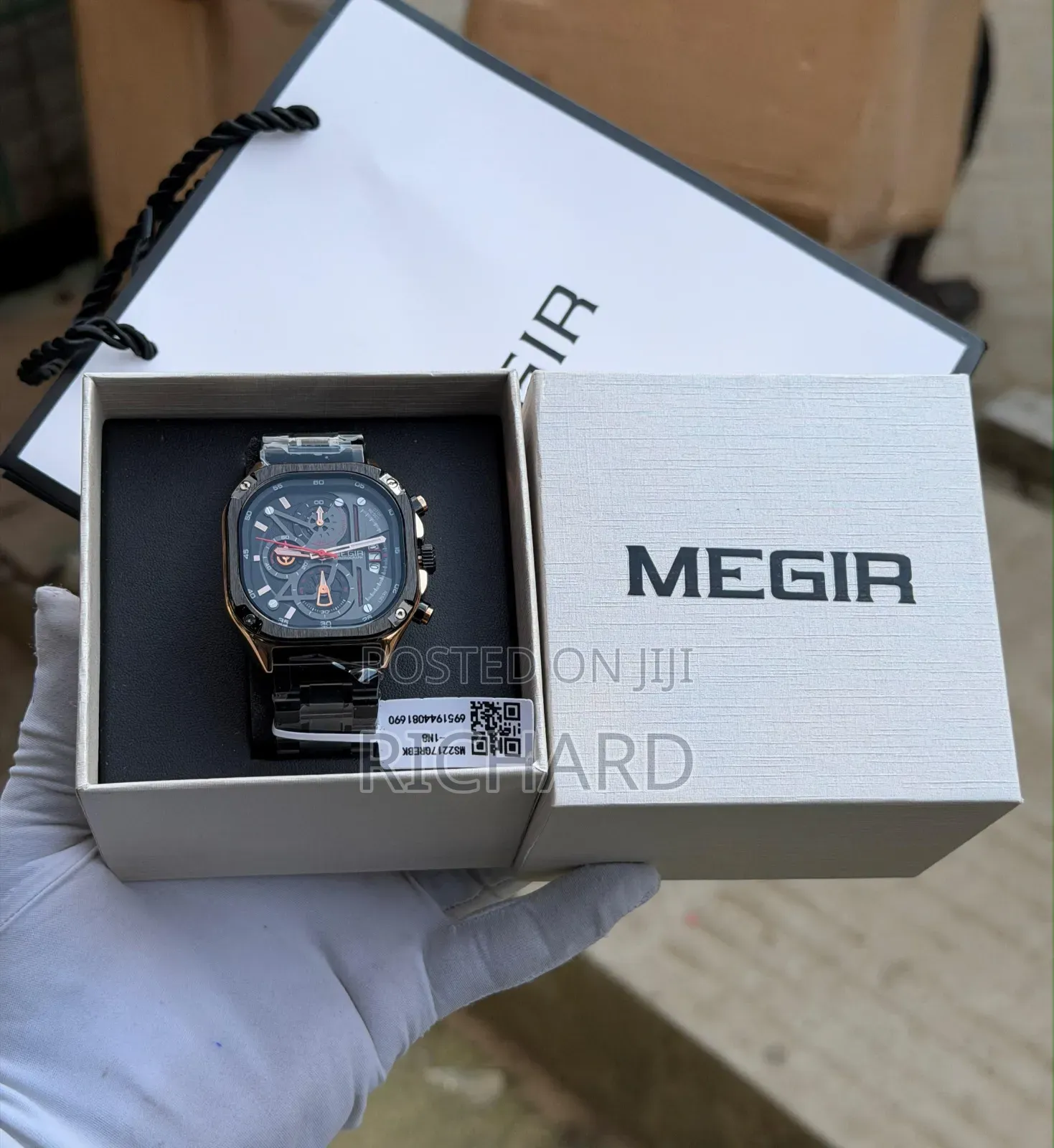 Luxury Magir Active Chronograph Chain