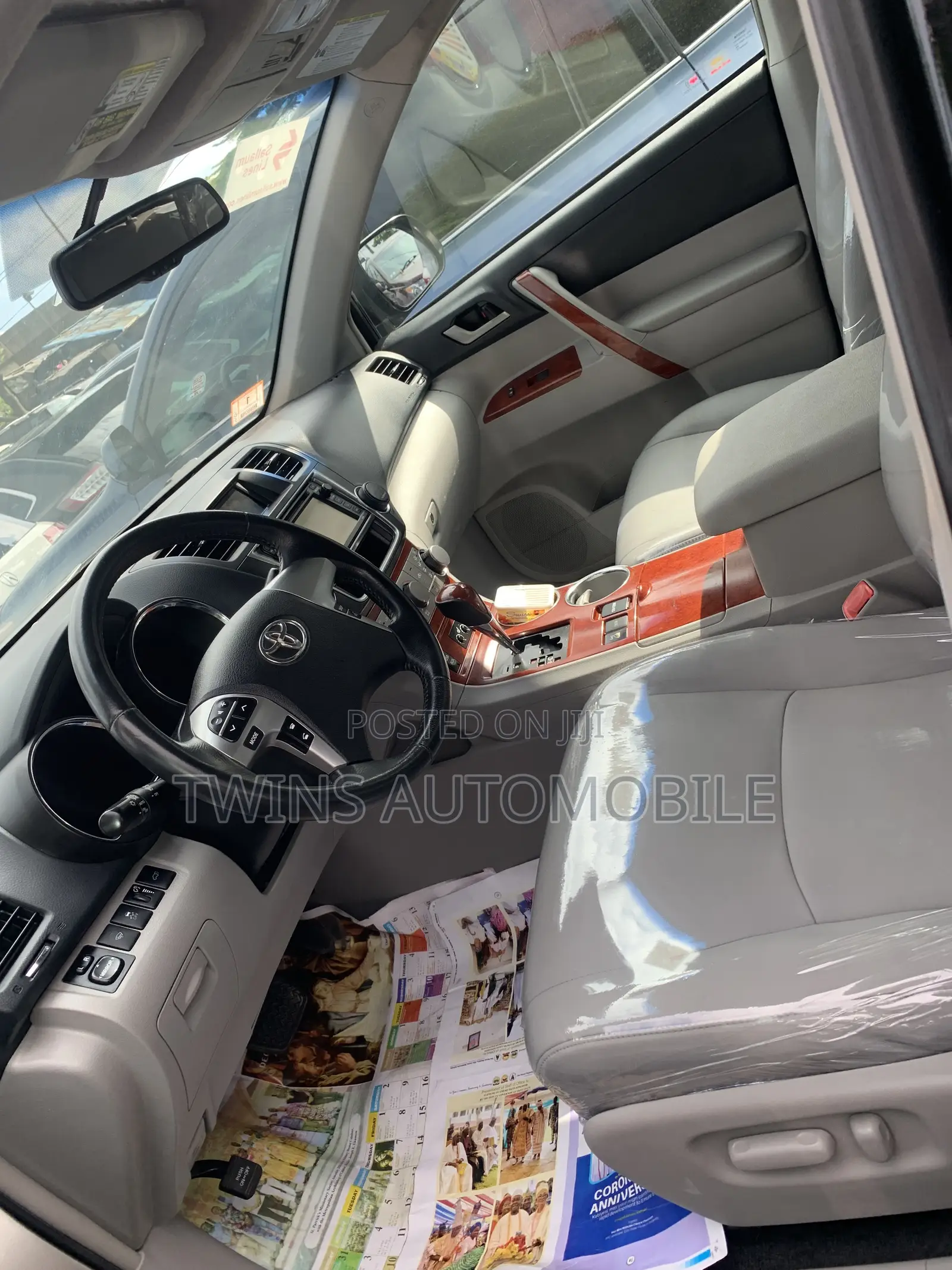 Toyota Highlander Limited 3.5l 4WD 2013 Black