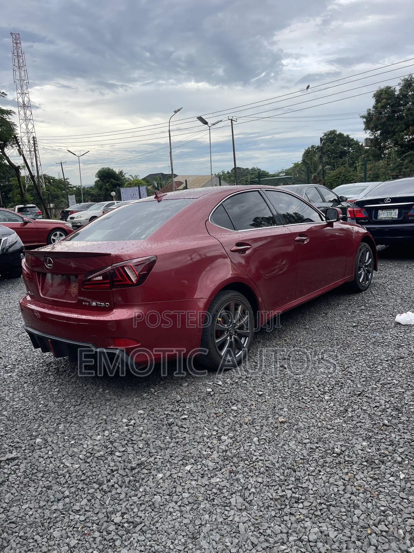 Lexus IS 2009 Red