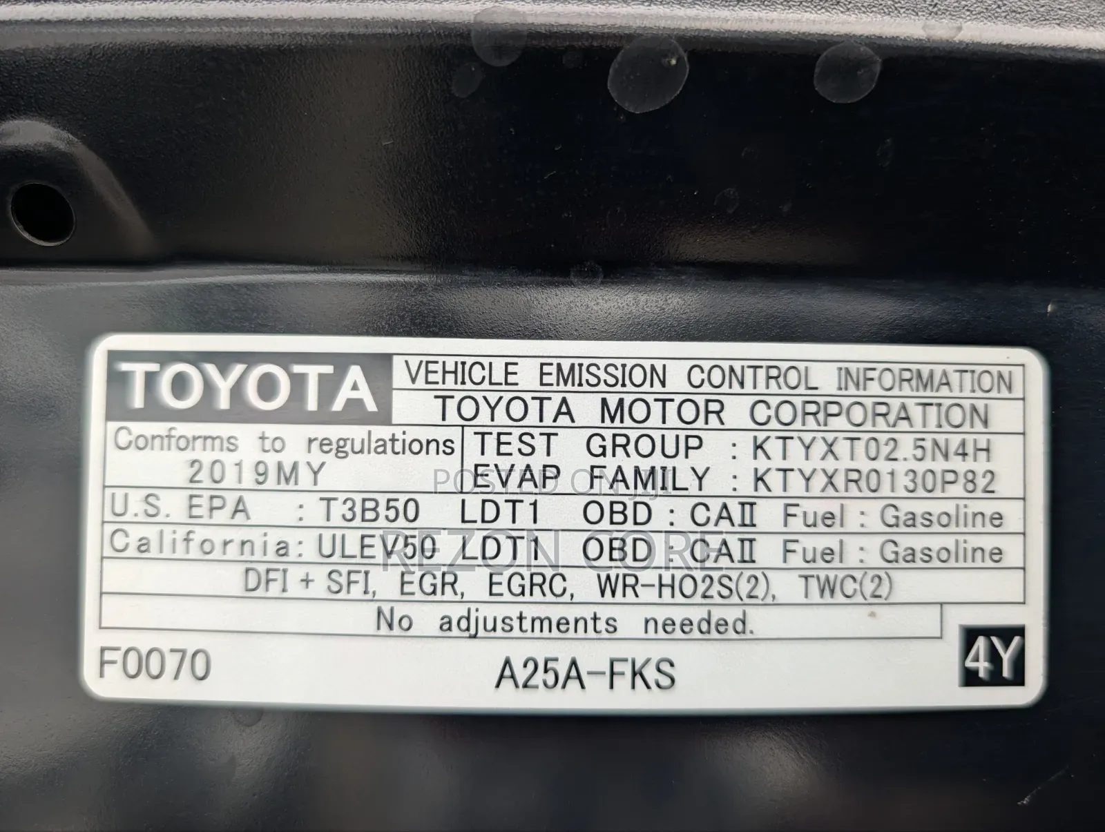 Toyota RAV4 Adventure 2019 Black
