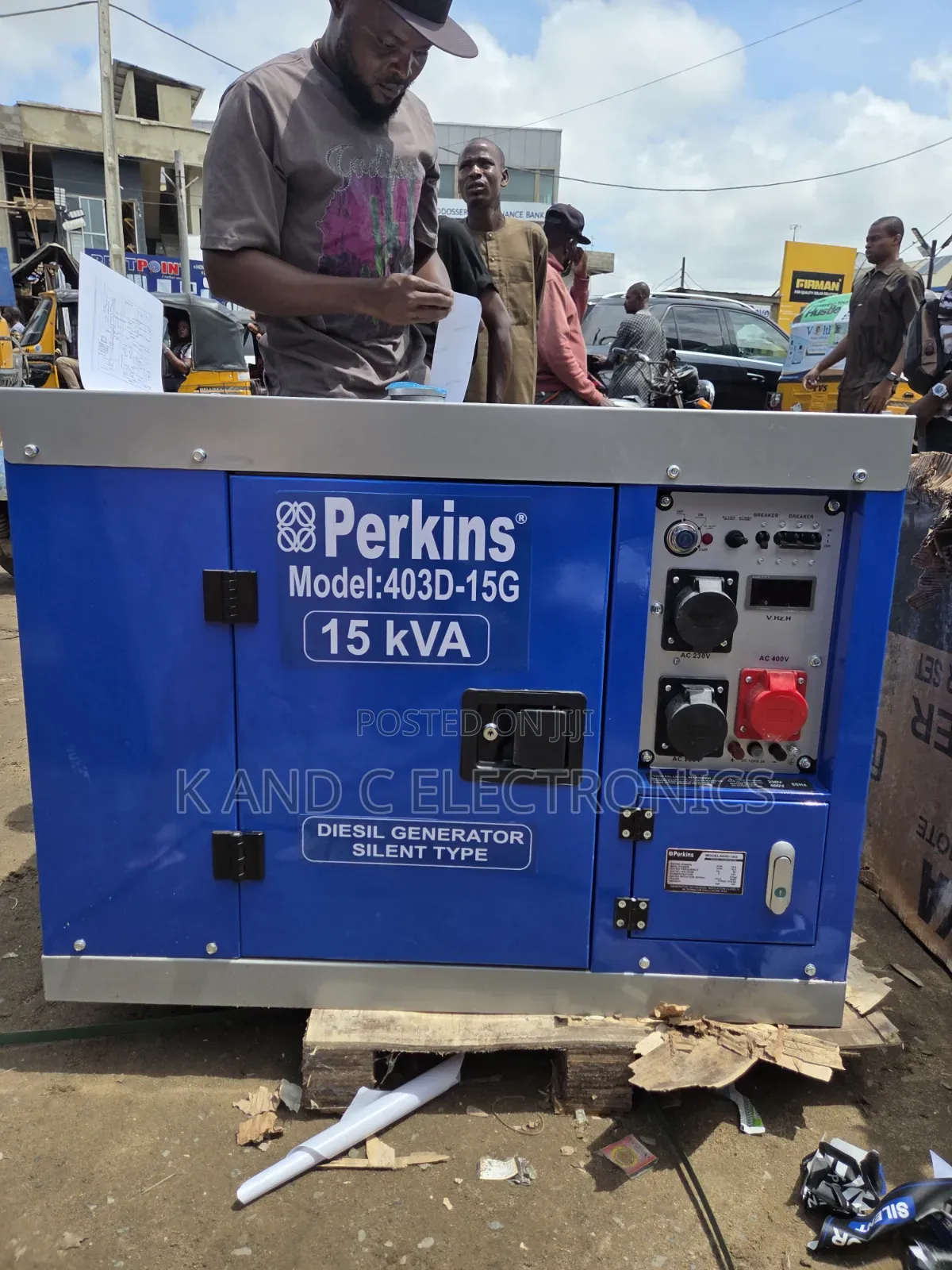 Premium Perkins 15kVA Three-Phase Silent Diesel Generator