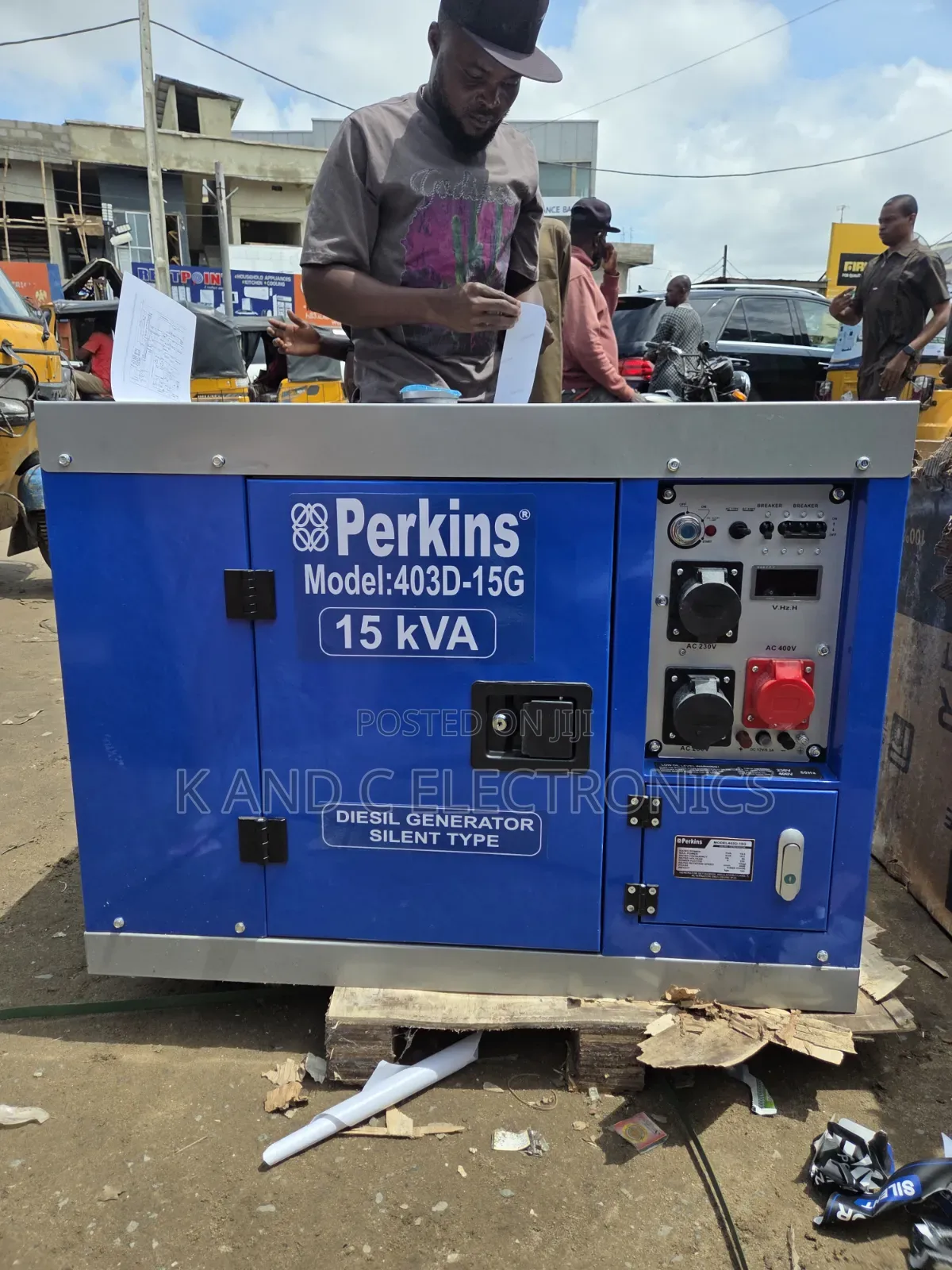 Premium Perkins 15kVA Three-Phase Silent Diesel Generator