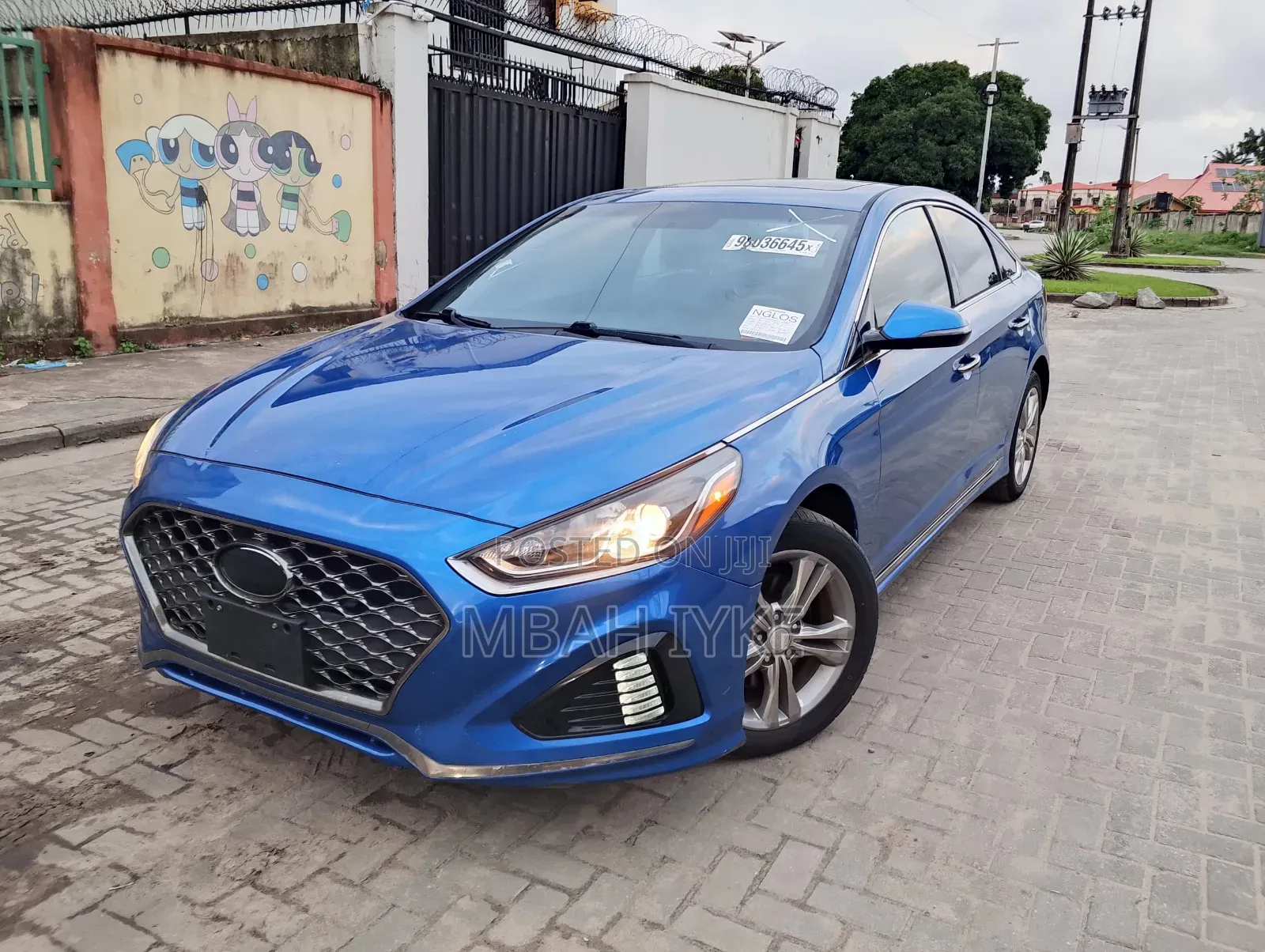Hyundai Sonata Sport 2.0T Sedan FWD (2.0L 4cyl 6A) 2017 Blue