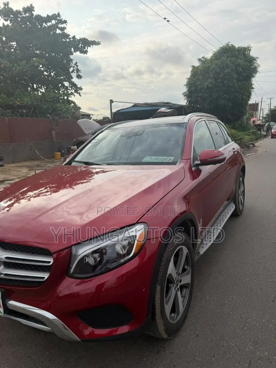 Mercedes-Benz GLC-Class 2018 Red