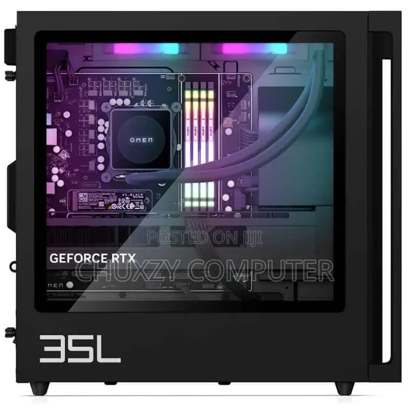 New Desktop Computer HP OMEN 35L Gaming Desktop 32GB AMD Ryzen 7 SSD 2T