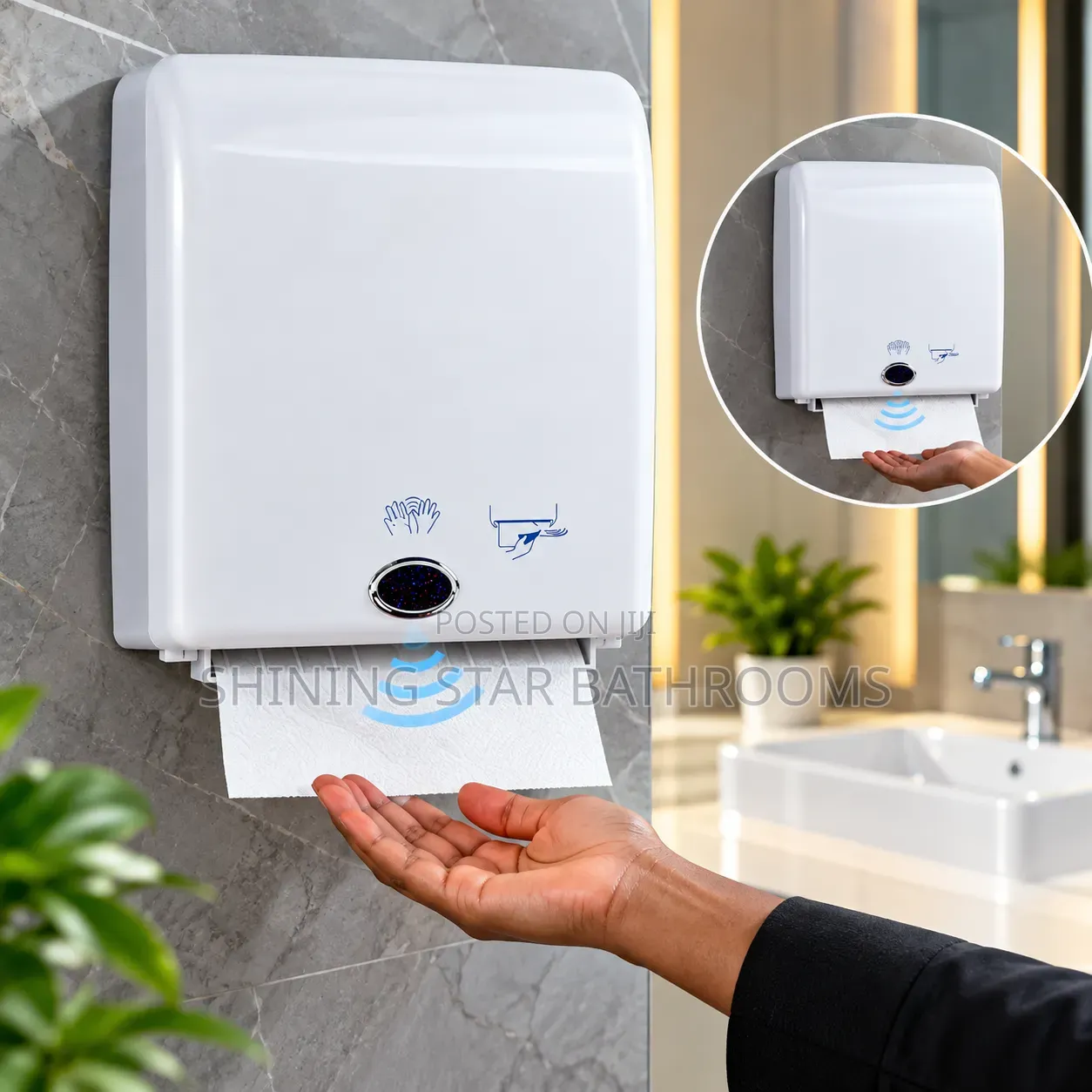 Automatic Tissue Dispenser