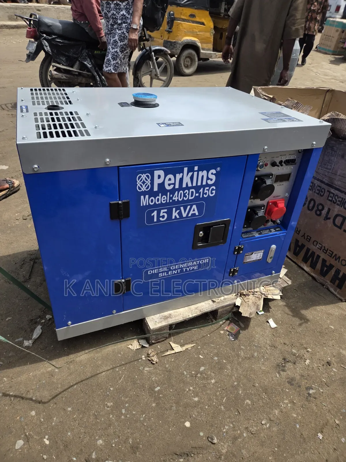 Heavy-Duty 15kVA Perkins 3face Soundproof Generator