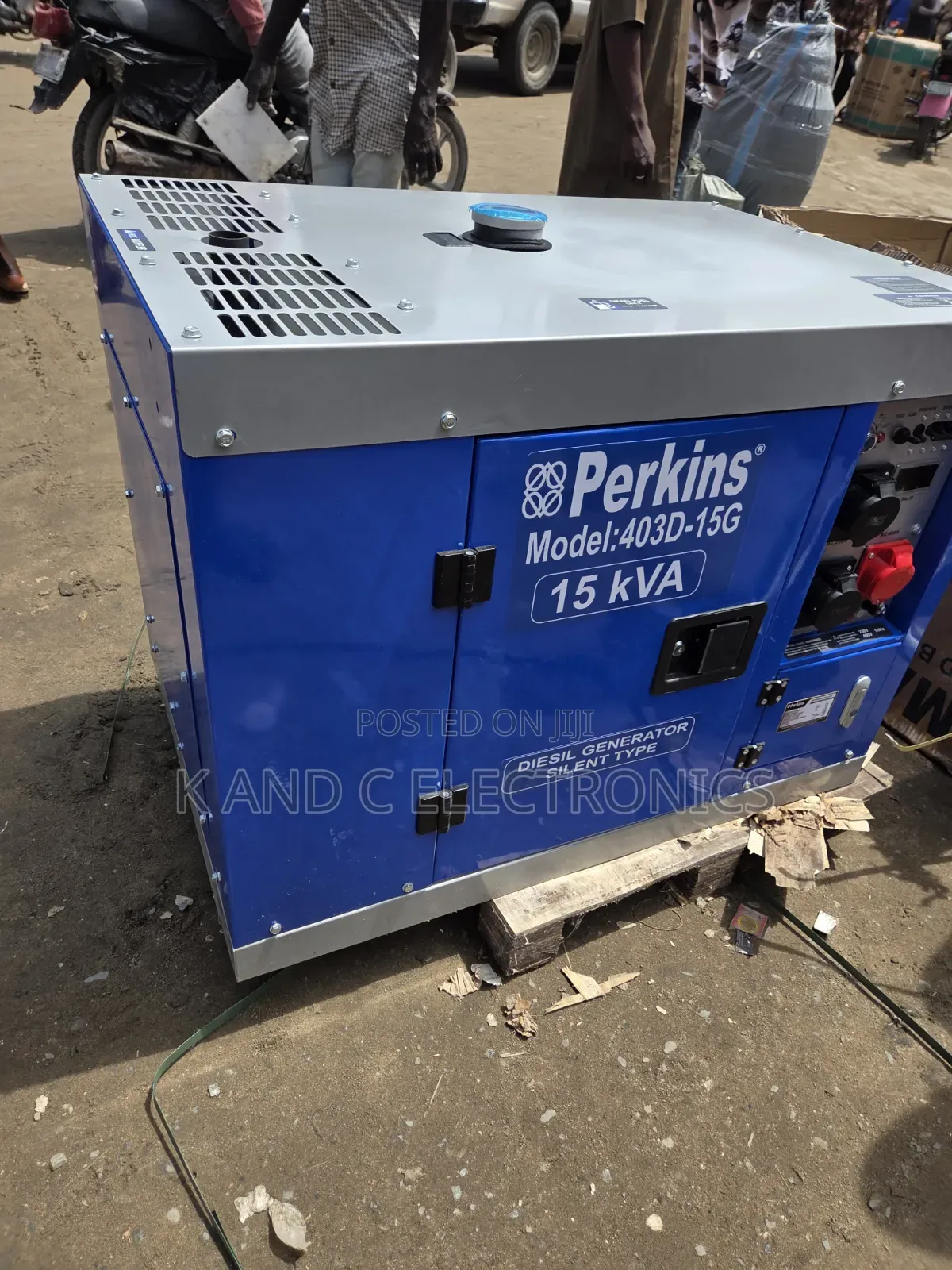 Perkins 15kVA Diesel Soundproof Generator 3face – Premium Power