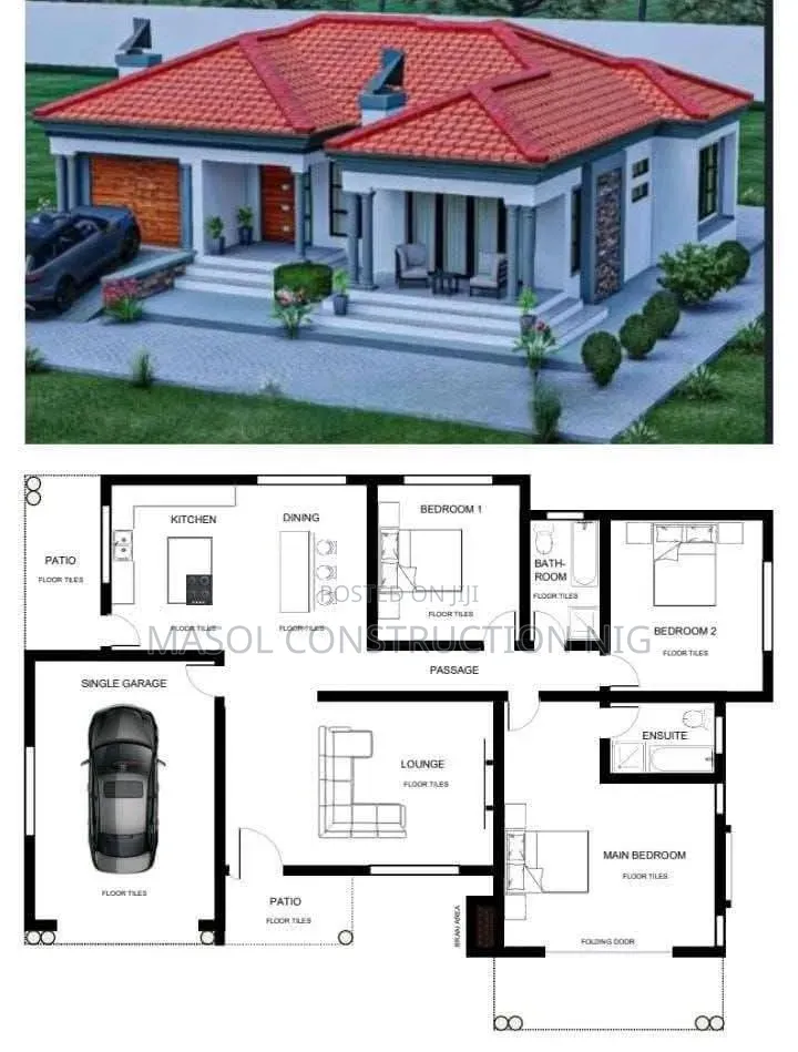 Modern Residential Building Floor Plans
