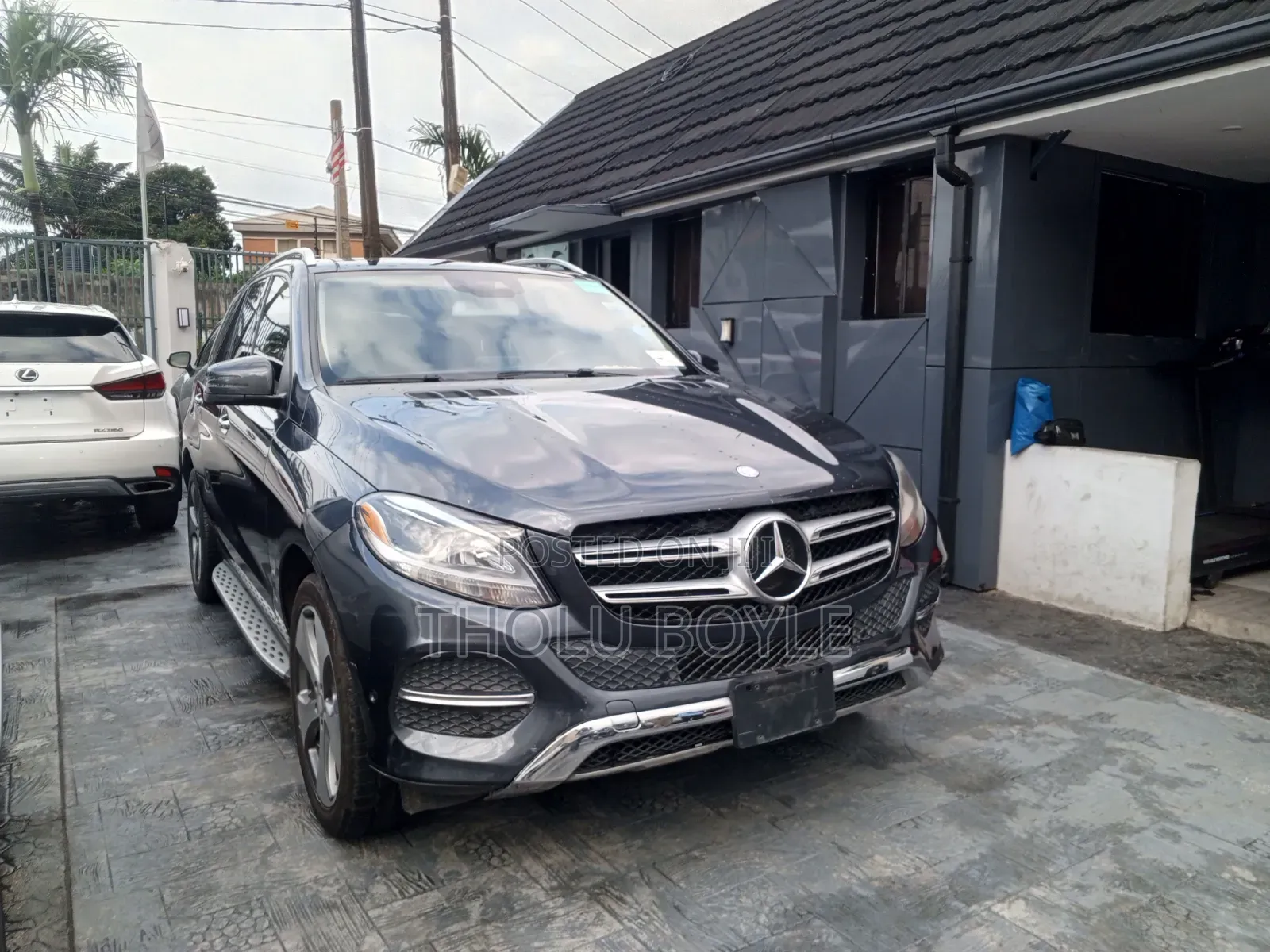 Mercedes-Benz GLE-Class GLE 350d 4MATIC 2017 Gray