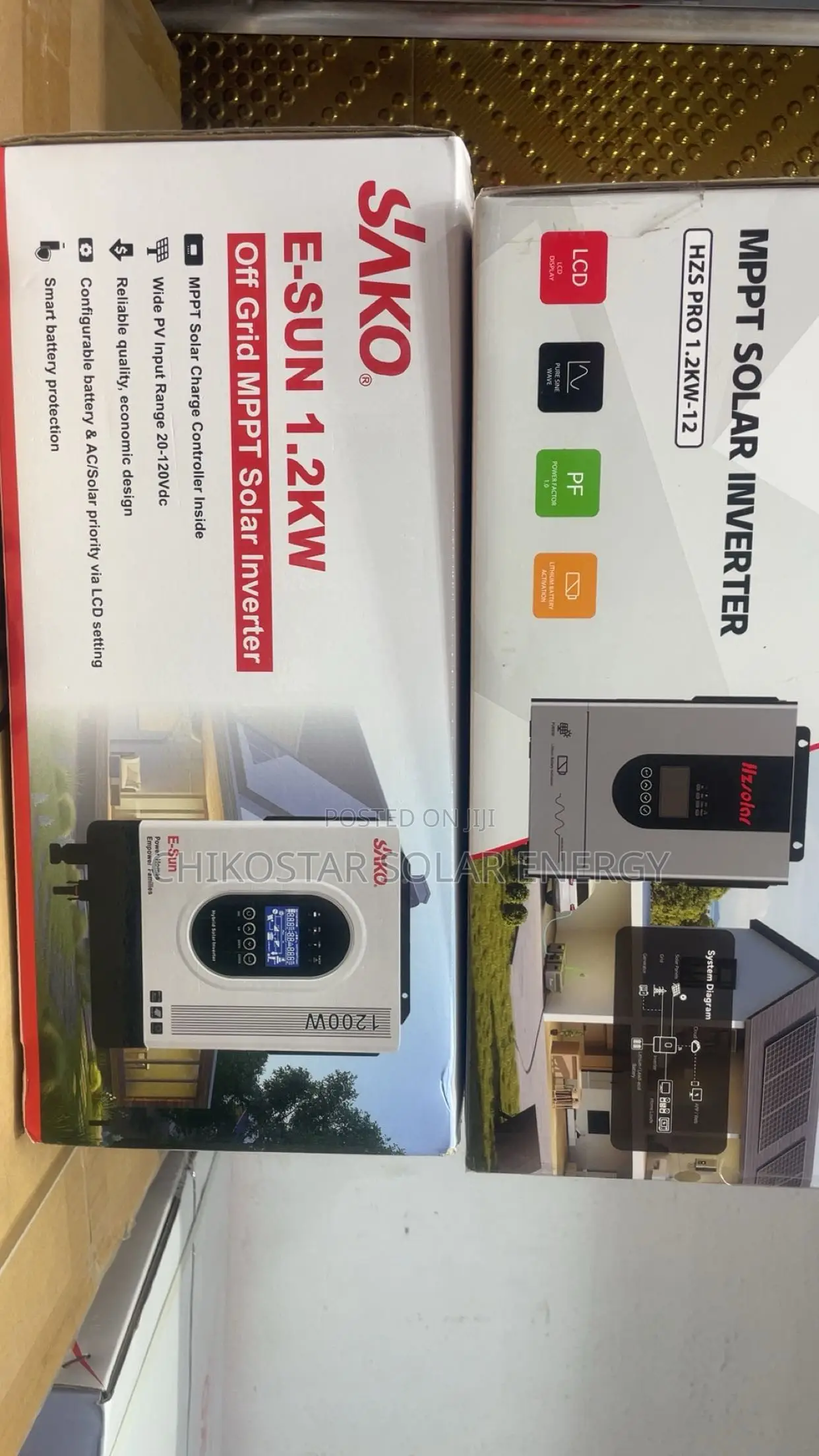 Sako E-Sun 8. / 10.2KVA Pure Sine Wave Hybrid Solar Inverter