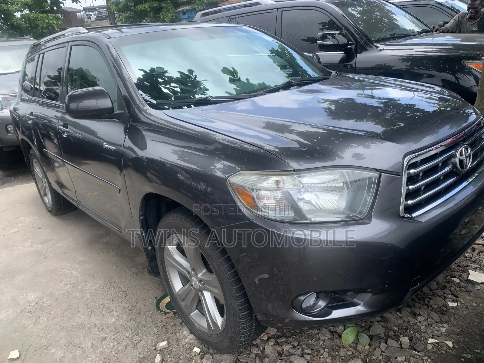 Toyota Highlander Limited 2010 Gray