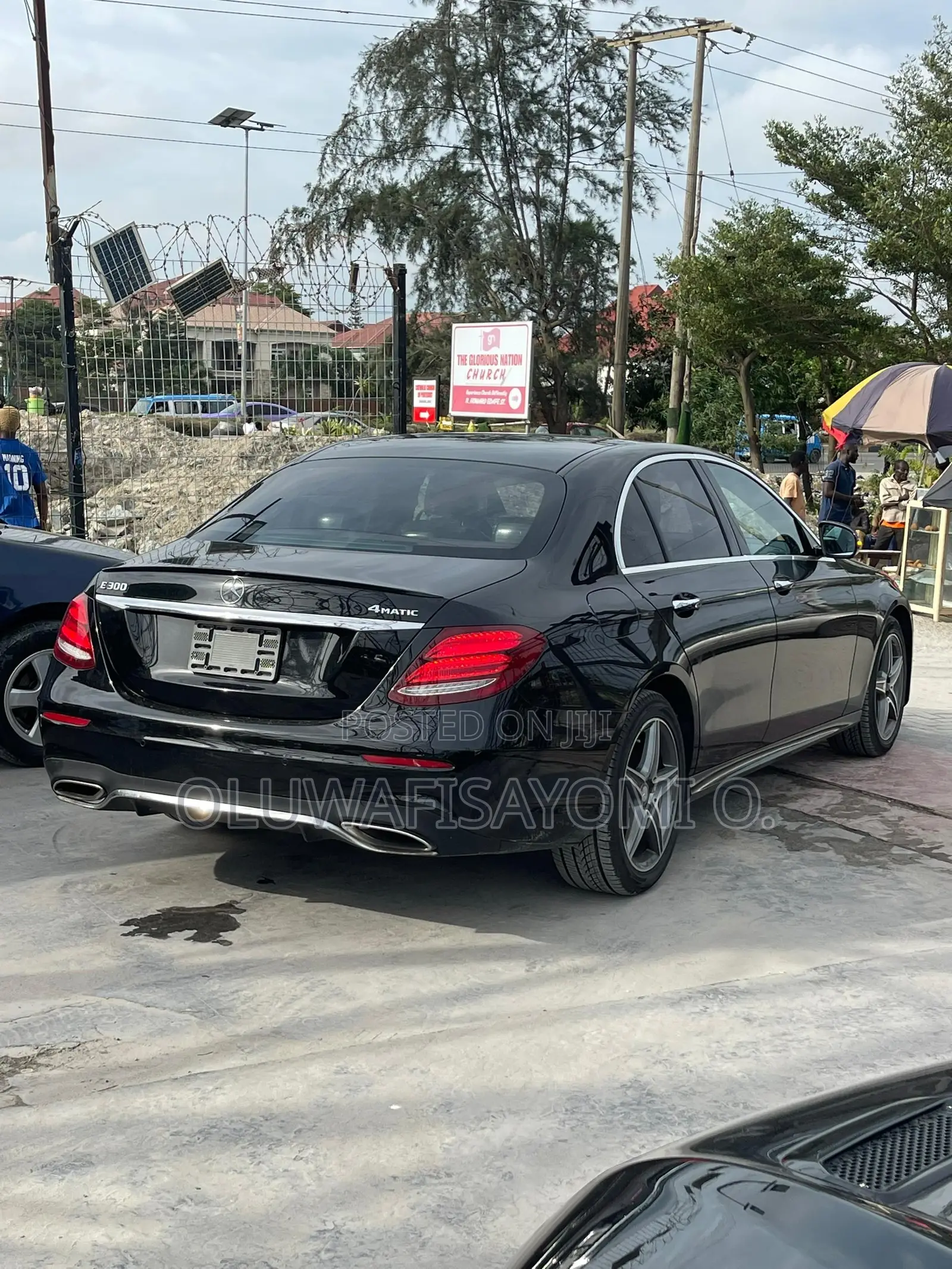 Mercedes-Benz E300 4Matic AWD Sedan (2.0L 4cyl 9A) 2017 Black
