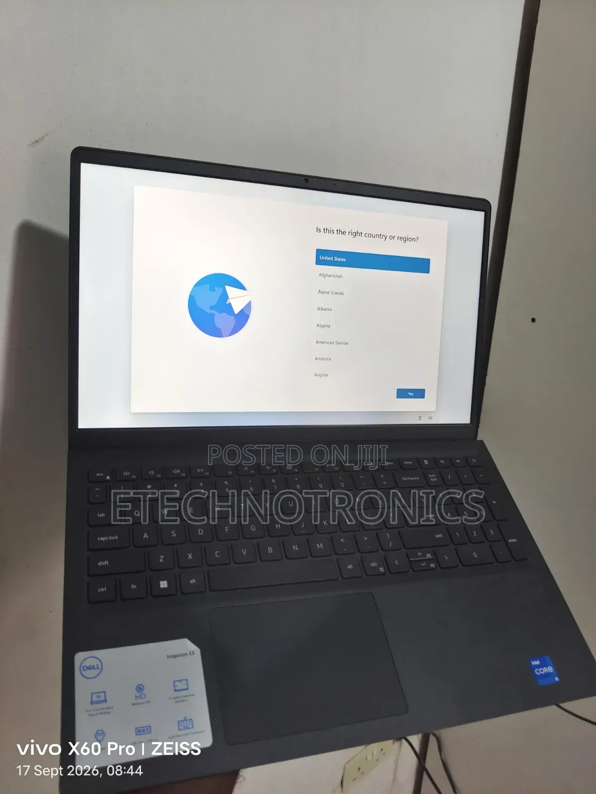 Laptop Dell Inspiron 15 3520 16GB Intel Core i5 SSD 512GB