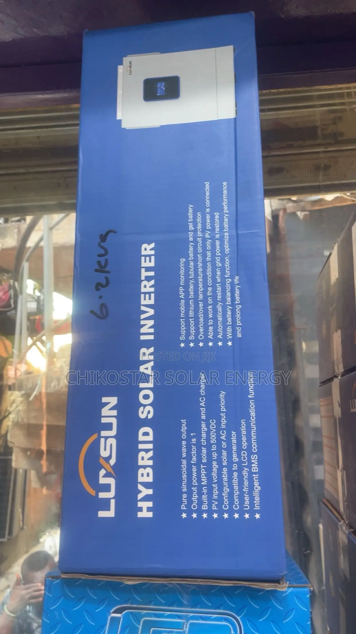Luxsun 6.2KVA Hybrid Solar Inverter - Brand New