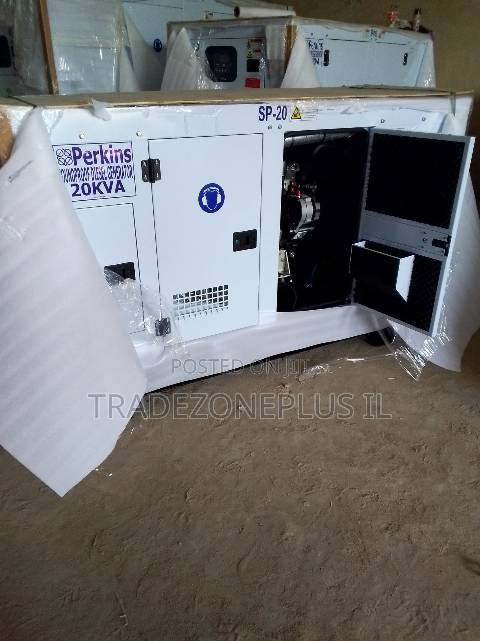Soundproof Perkins 20KVA Set Available Now