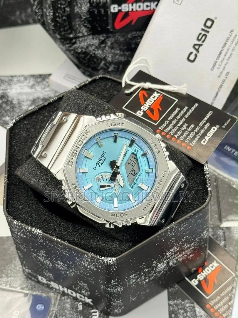 Metal G-Shock Watch for Men