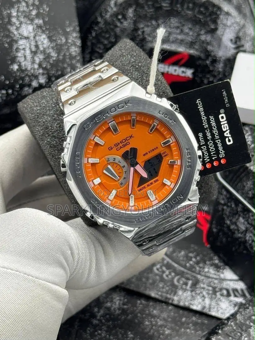 Metal G-Shock Watch for Men