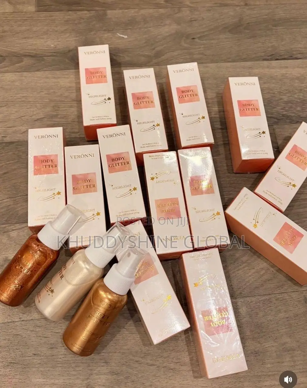Luxury Advance Glitter Body Shimmer Oil