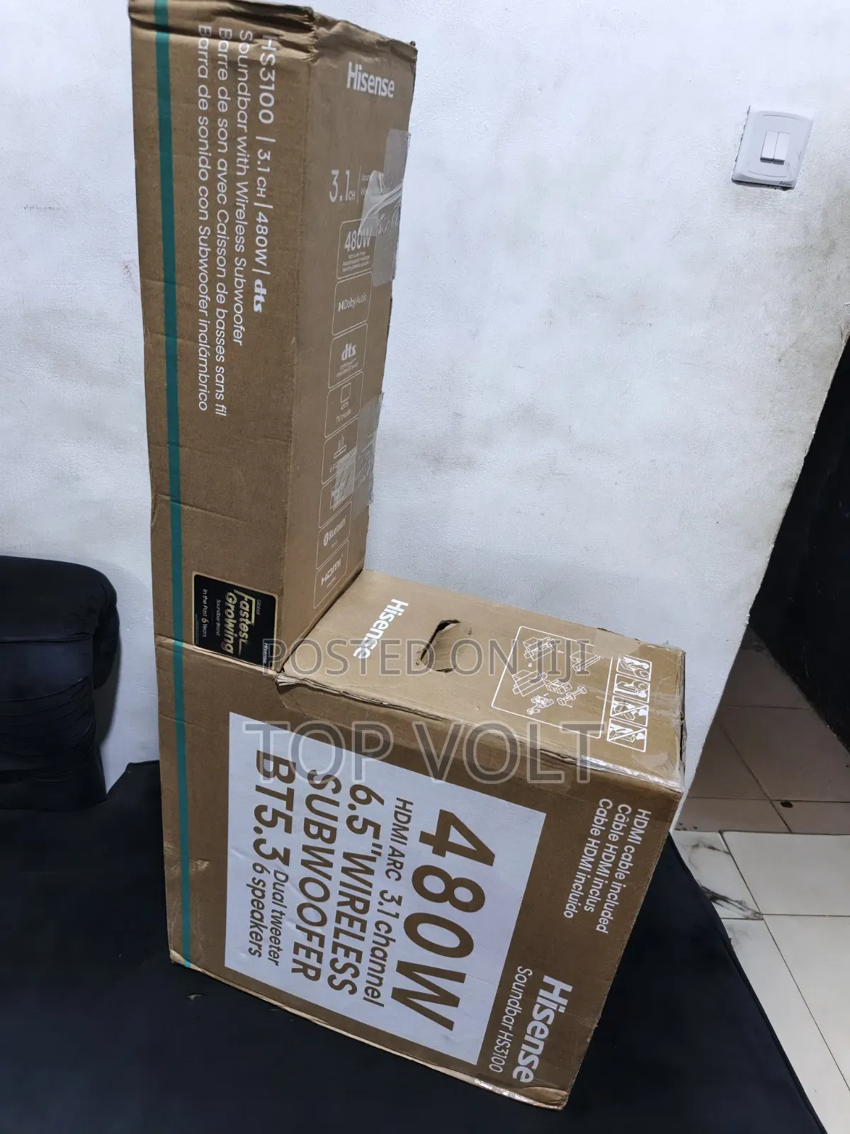 Hisense 480W High Power Soundbar