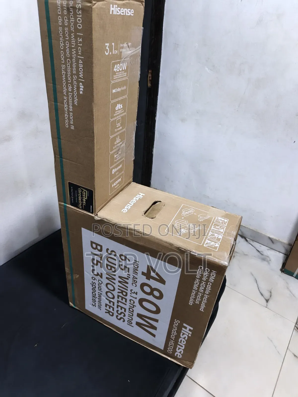 Hisense 480W High Power Soundbar