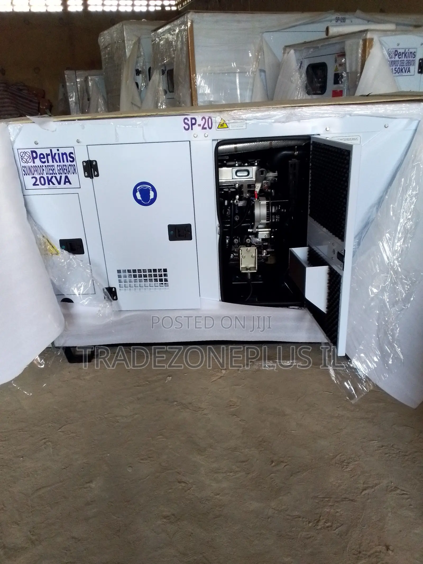 20KVA Perkins Genset for Steady Backup Electricity