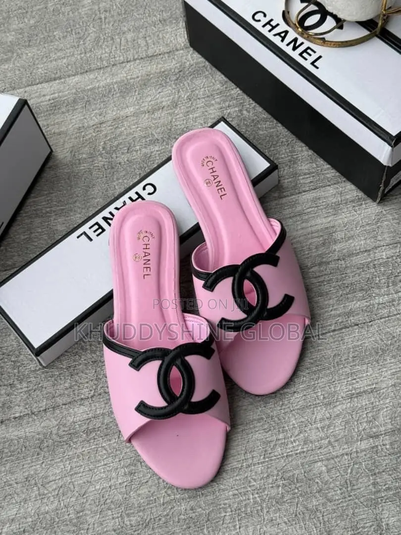 Hanel Luxury Slippers Size::37-38-39-40-41-42 Nude Pink Black and Wine