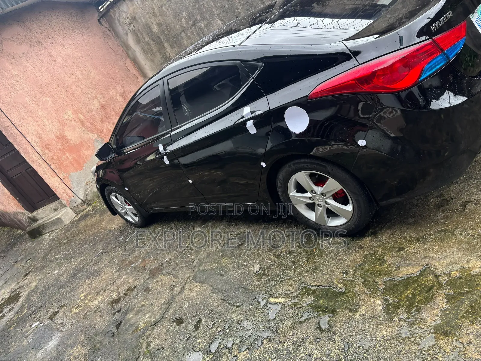 Hyundai Elantra 2013 Black