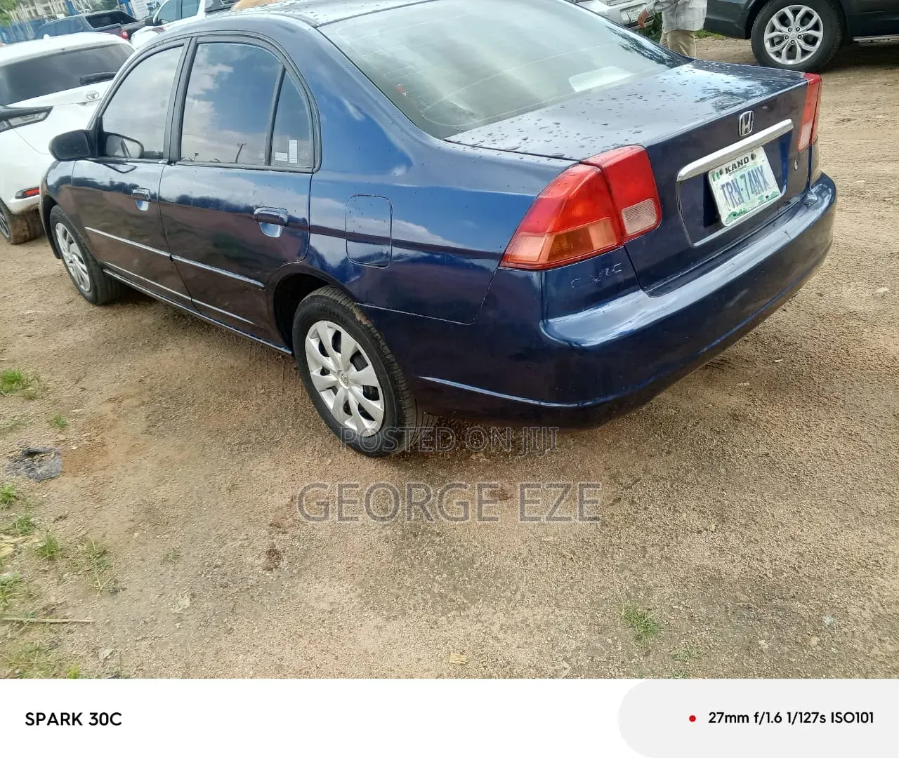 Honda Civic 2003 Blue