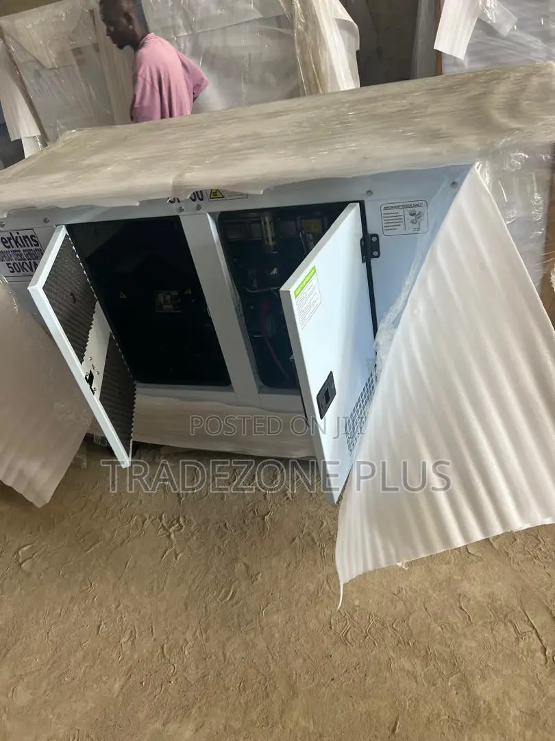 50KVA Perkins Backup Generator With Soundproof Canopy