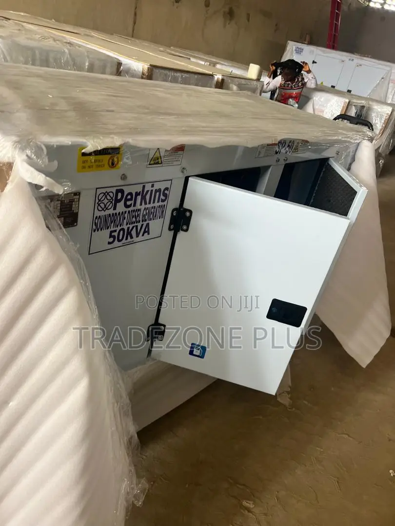 Silent Perkins 50KVA Generator for Commercial Applications