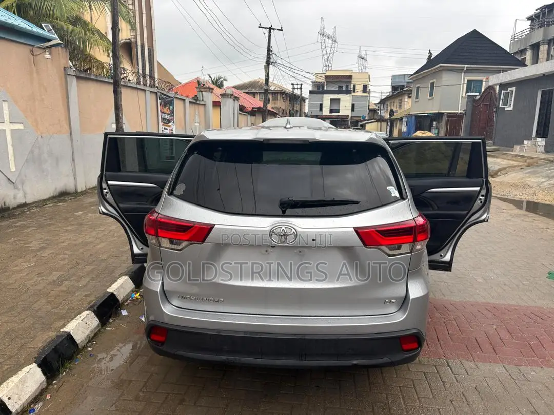 Toyota Highlander LE 2019 Gray