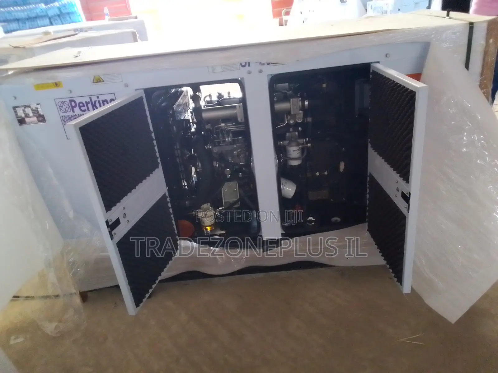 Perkins 20KVA Generator With Noise-Reducing Canopy