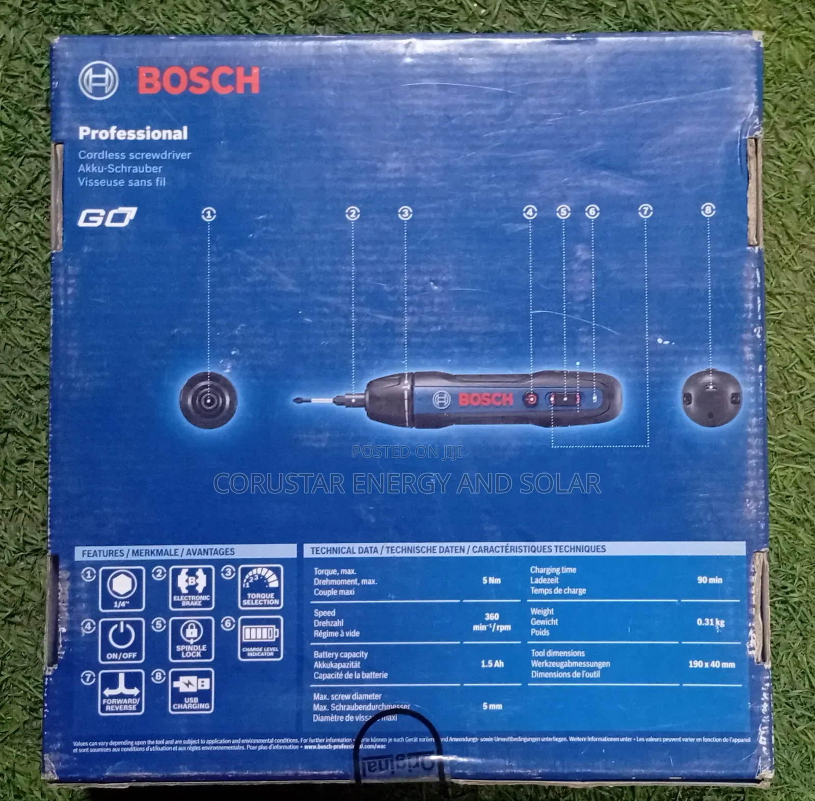 Cordless Screwdriver 3.6V - Bosch
