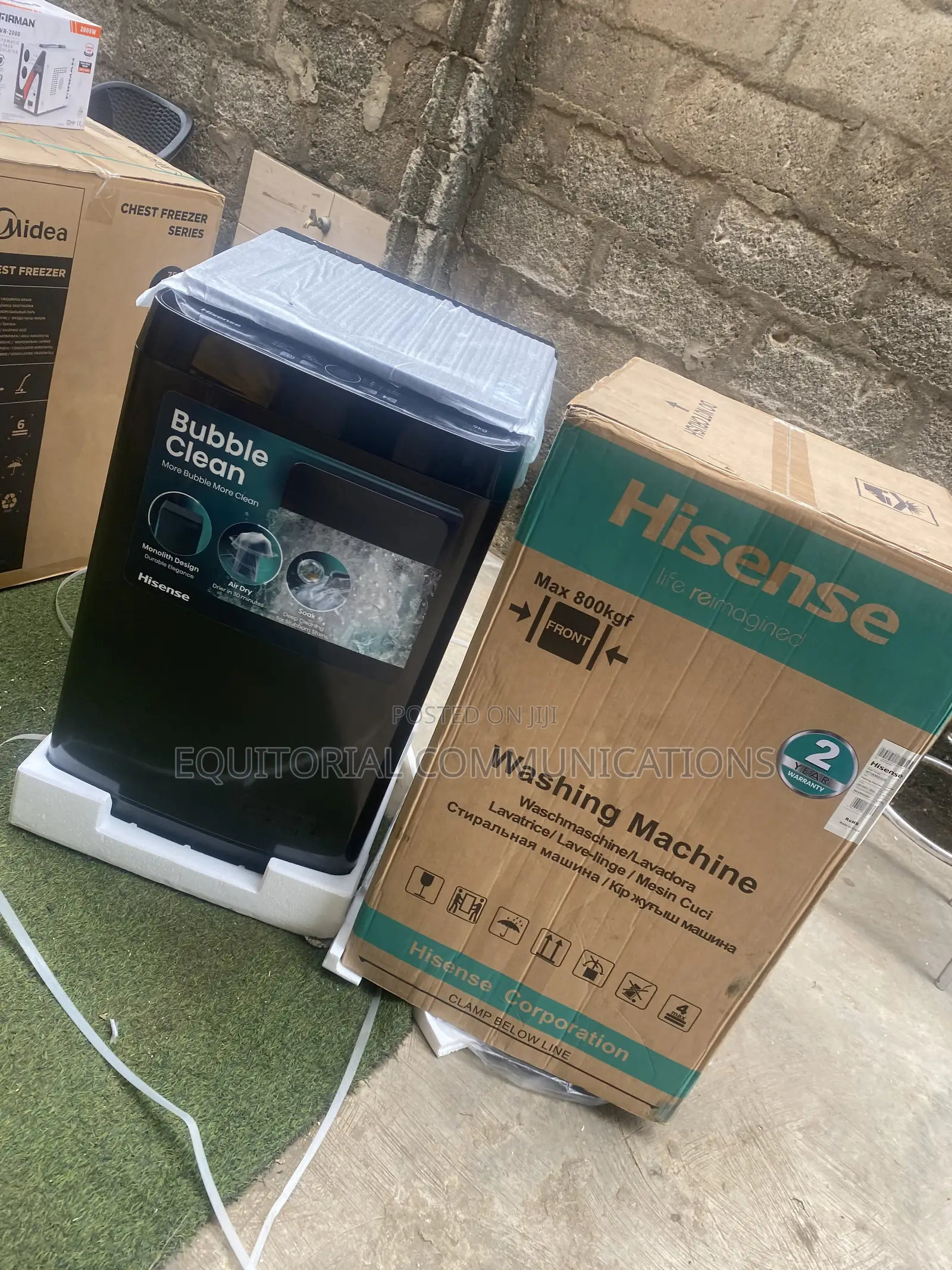 Hisense WT3K9022UB 9KG Automatic Washing Machine for Convenient Laundr