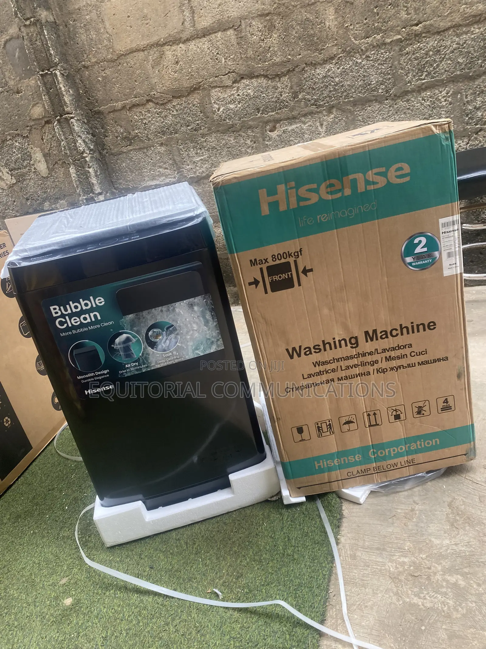 Hisense WT3K9022UB 9KG Automatic Washing Machine for Convenient Laundr