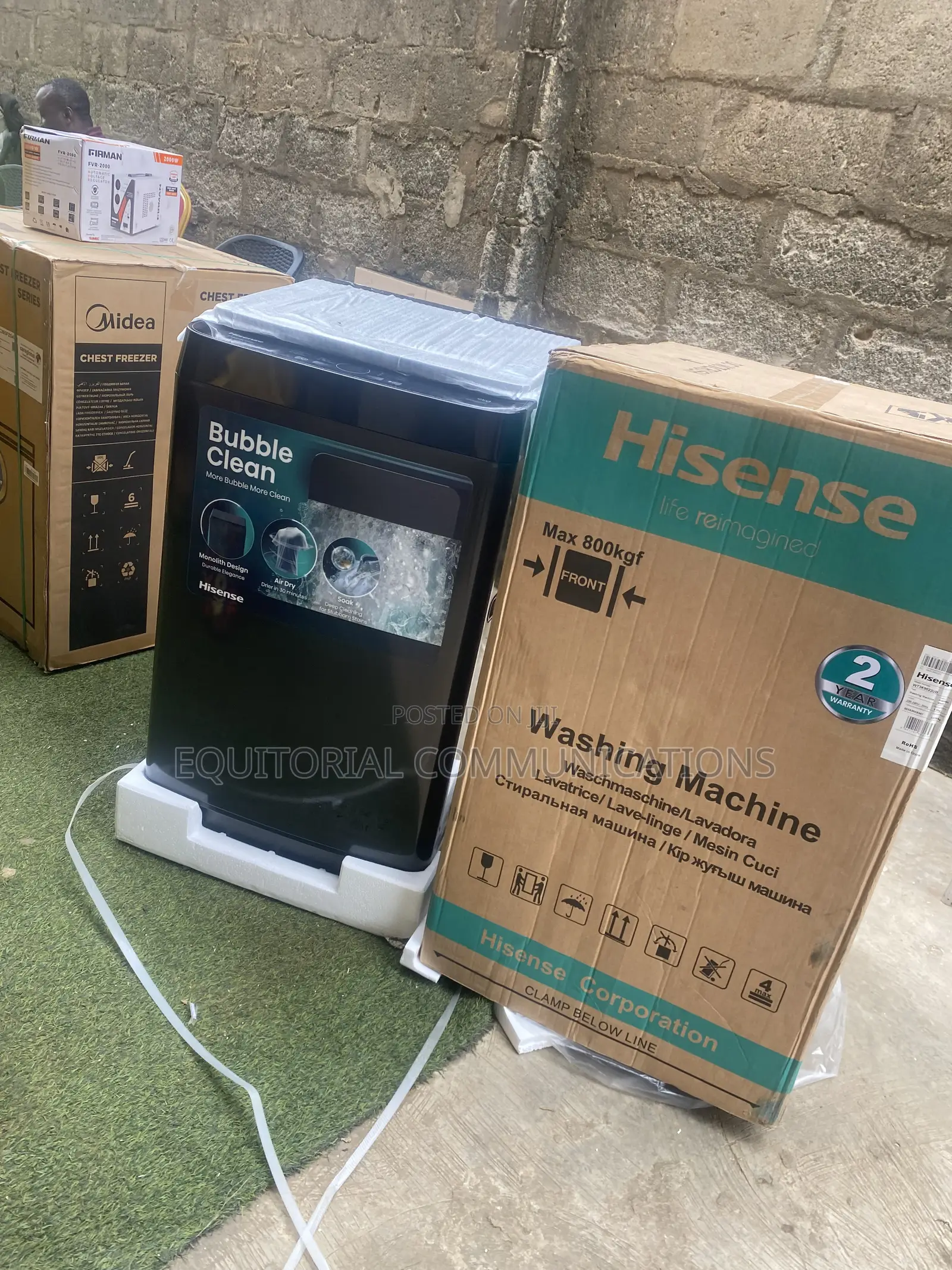 Hisense WT3K9022UB 9KG Automatic Top Load Washer for Clothes