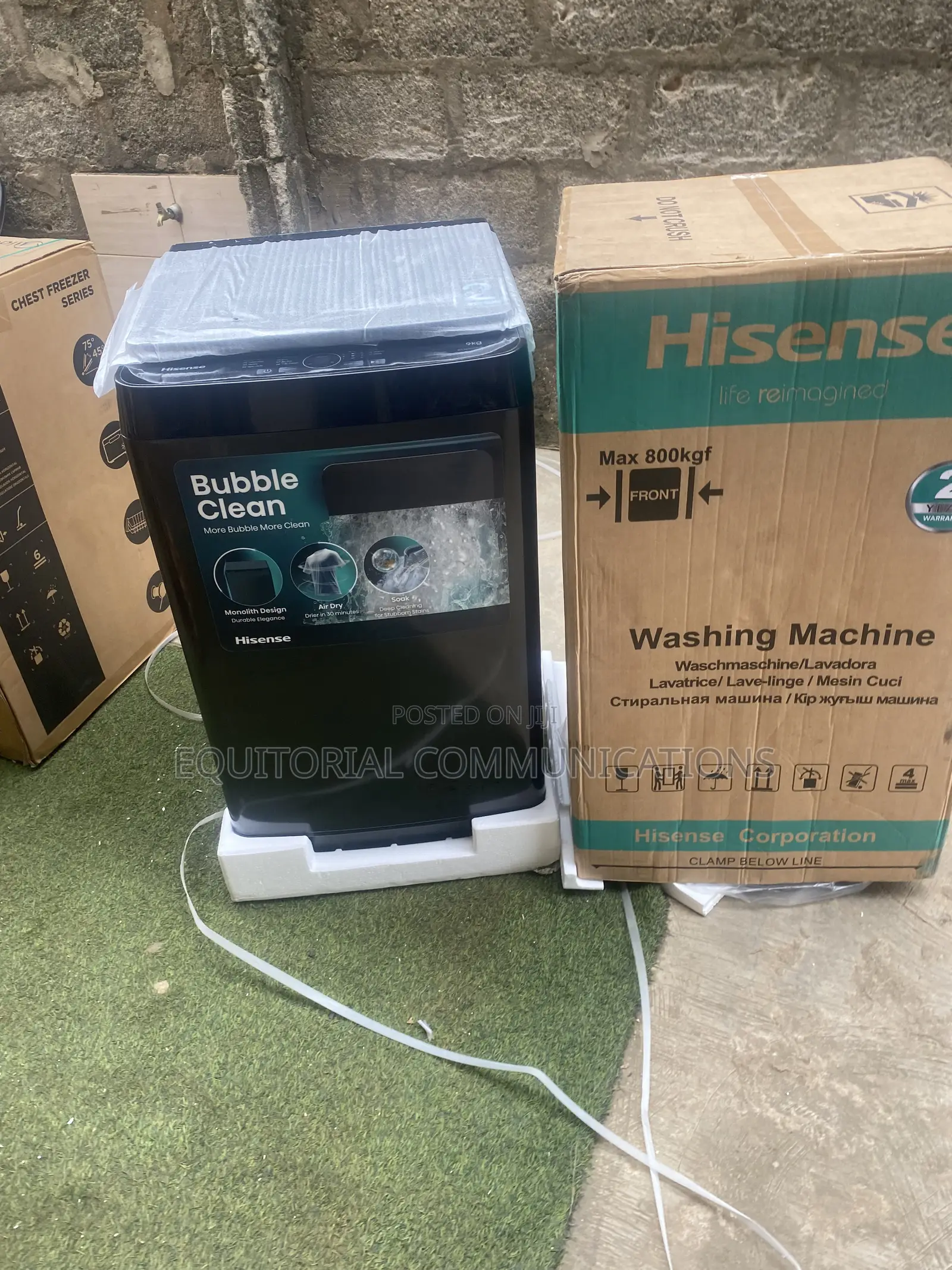 Hisense 9KG Automatic Top Load Washer With Spacious 9KG Capacity