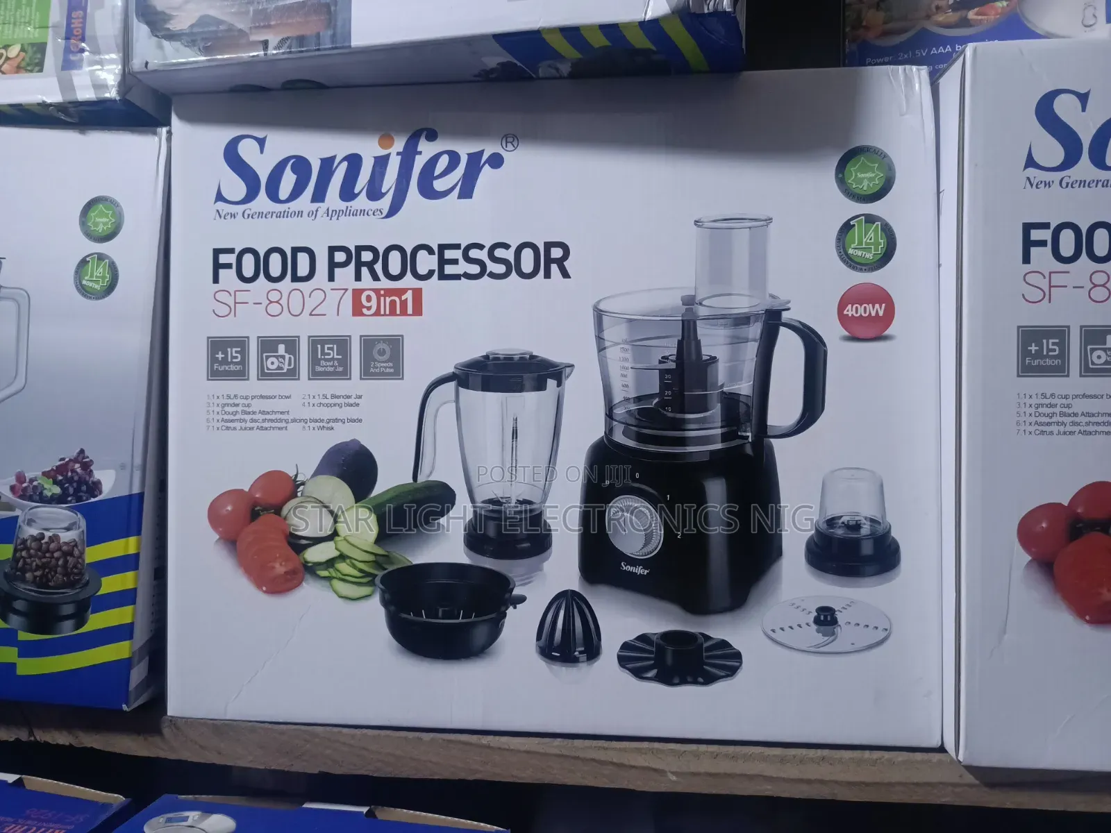 Heavy Duty Commercial Blender 9in1