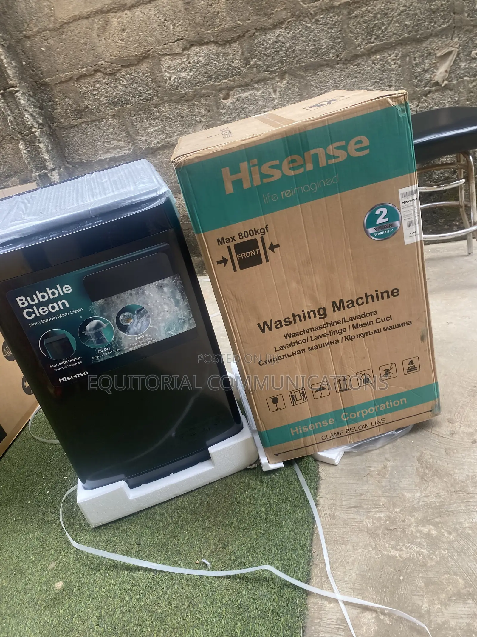Hisense WT3K9022UB 9KG Automatic Washer for Family-Sized Laundry Loads