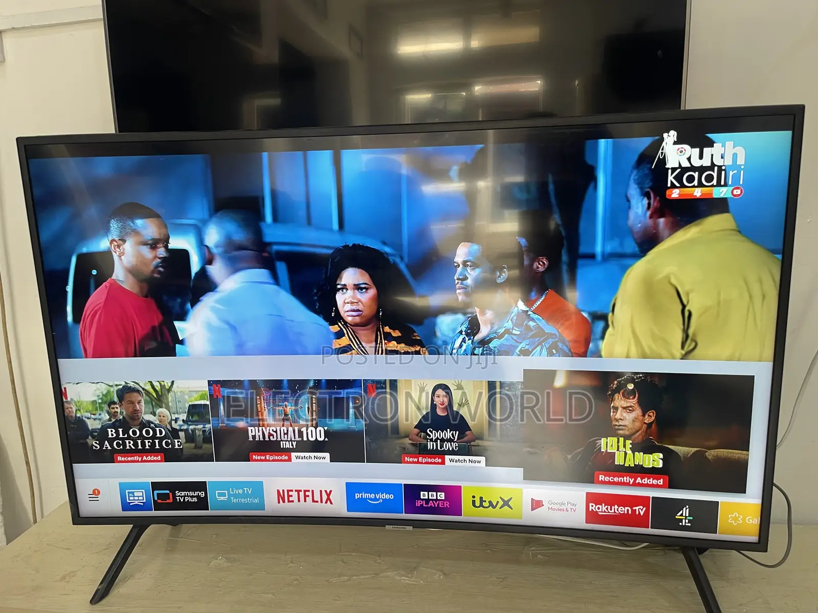 Foreign Used 50 Inche Samsung Curved Uhd HDR Smart TV