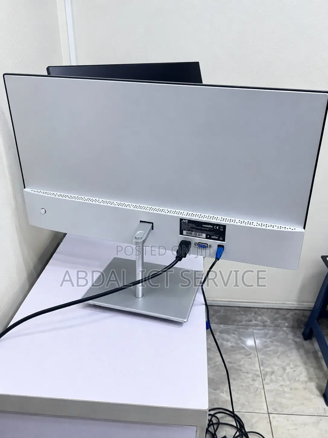 Frameless JVC 24” Full HD LED Monitor – LT-24CM79W