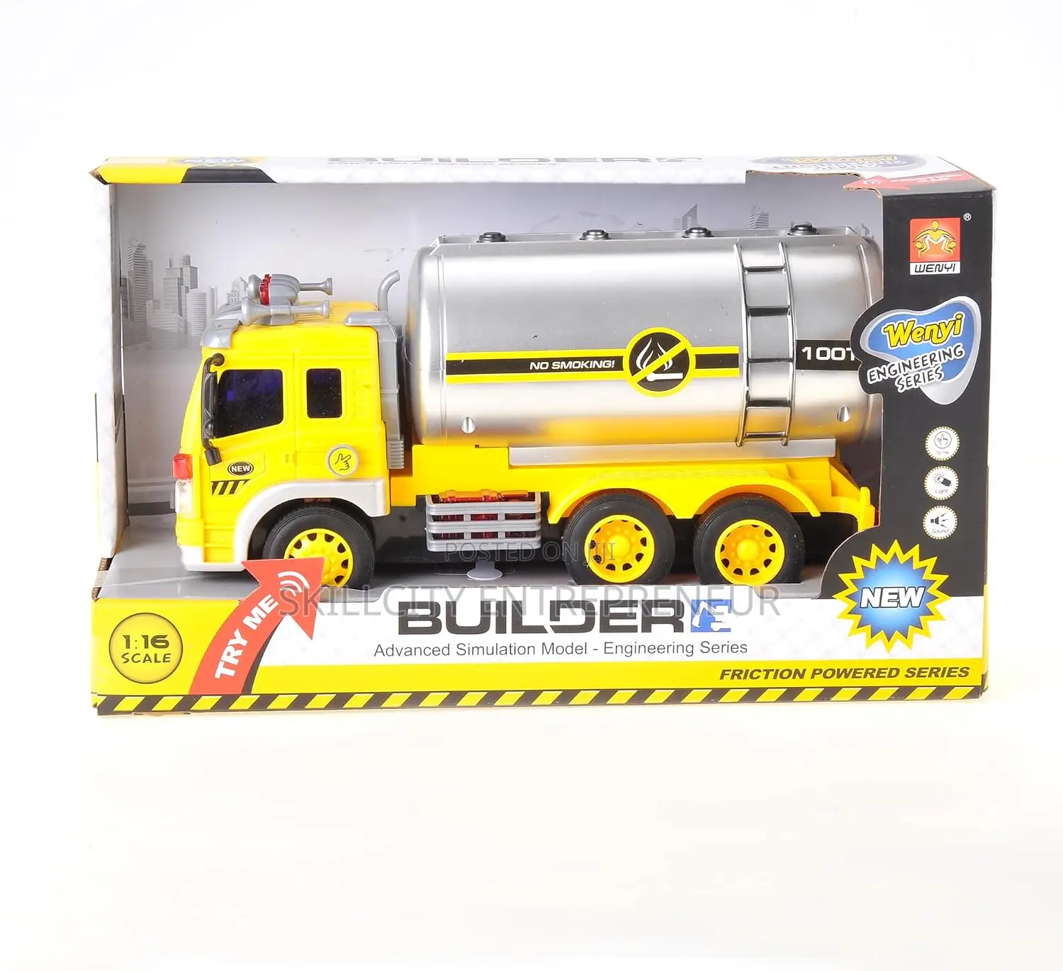 City Service Truck Toy Collection