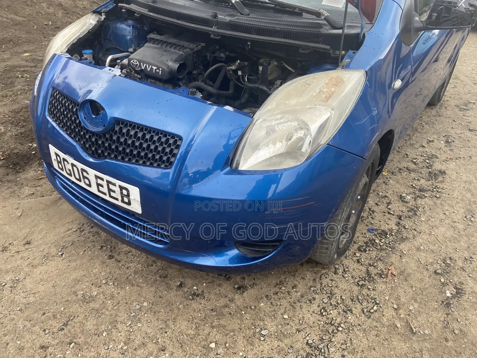 Toyota Yaris 2007 Blue